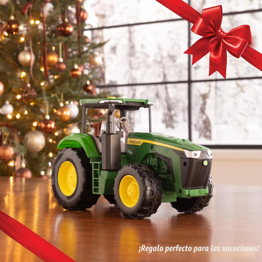 TOMY John Deere - Tractor de juguete con luces y sonidos - Tractor...