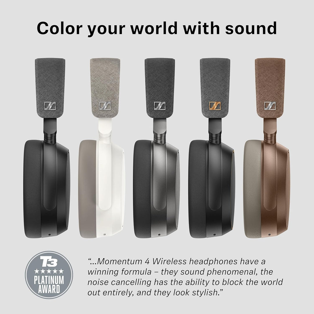 Sennheiser MOMENTUM 4 - Auriculares inalámbricos con cancelación de...