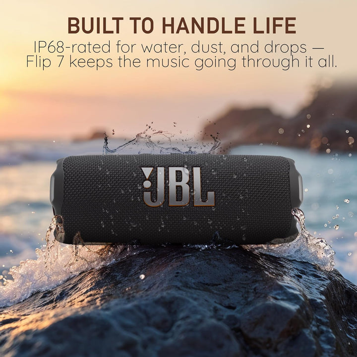JBL Flip 7 Altavoz Bluetooth portátil, IP68 impermeable, a prueba d...