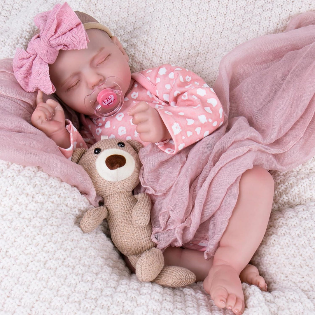 Aori Muñeca de bebé realista Reborn \u2013 Niña recién nacida reali...