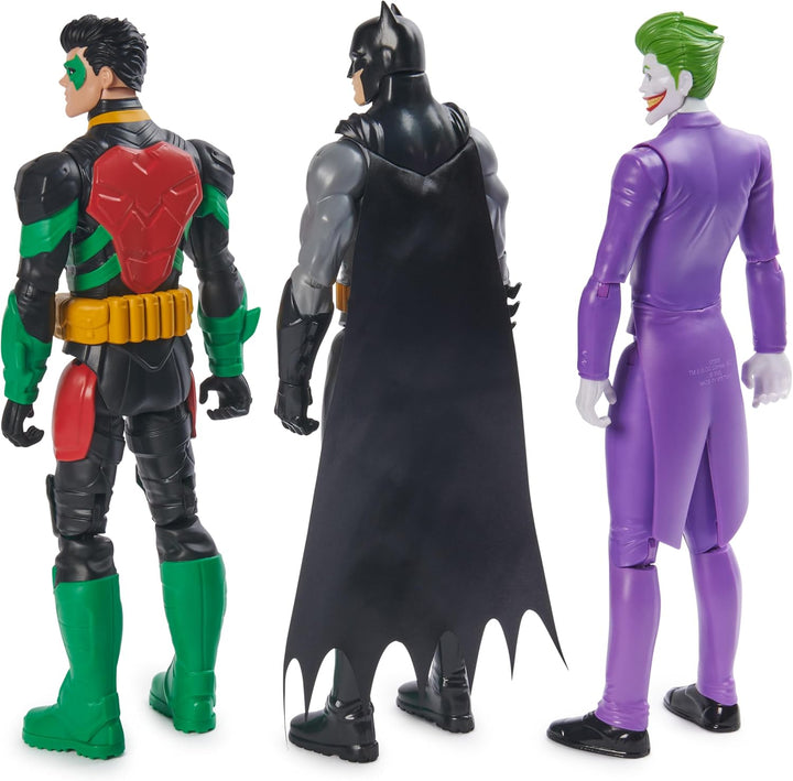 DC Comics Figuras de acción de Batman: Joker, Robin y el Hombre Mur...