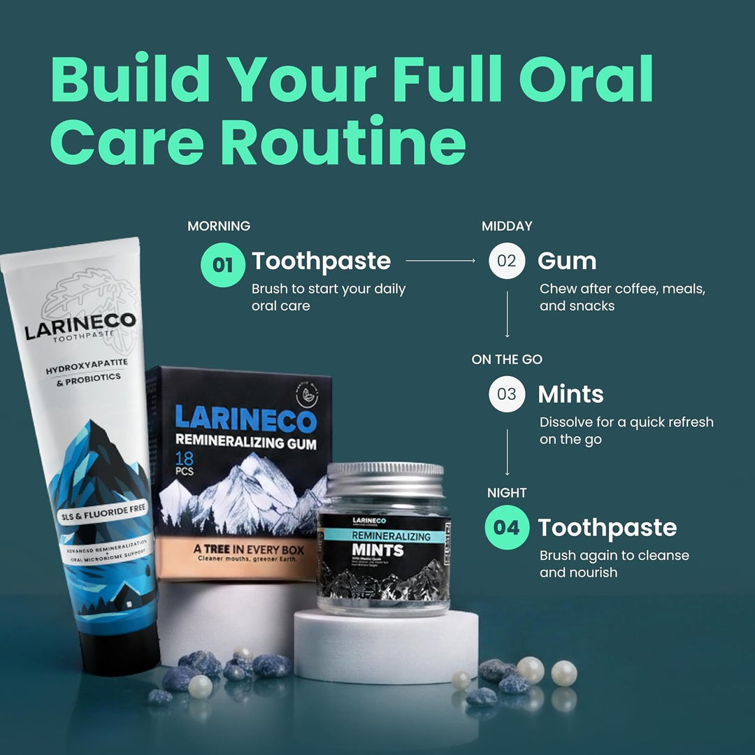 Larineco Nano Hydroxyapatite Pasta de dientes remineralizante sin S...