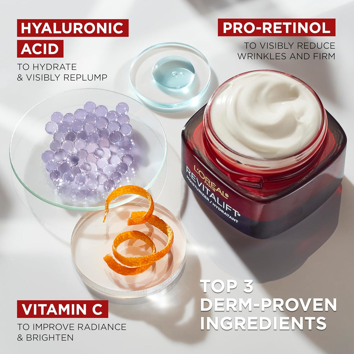 L'Oreal Paris Revitalift Triple Power Crema Hidratante Facial A...
