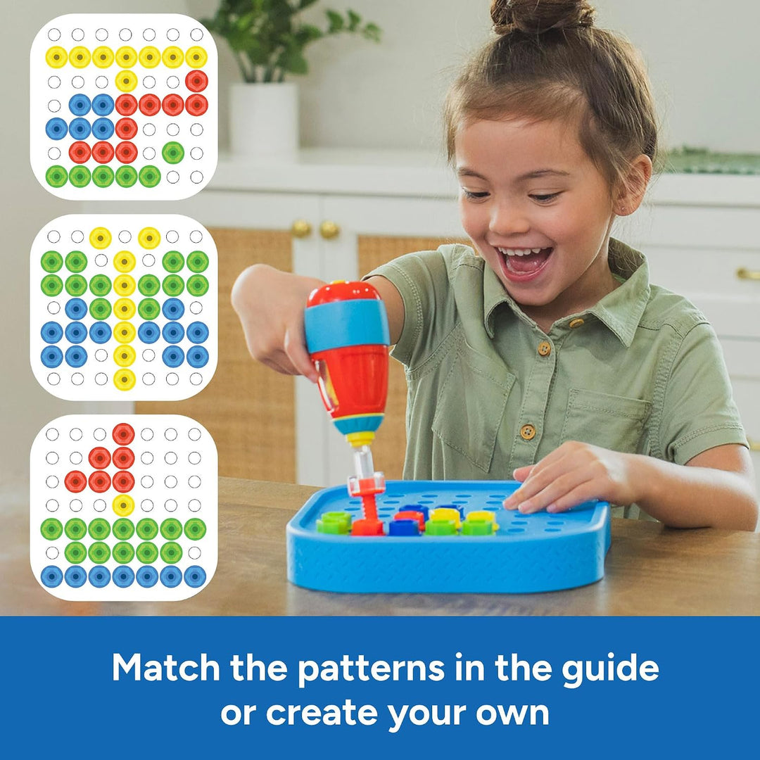 Educational Insights - Juego de construcción y cubo de atornillar y...