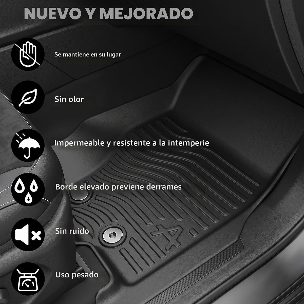 AUXKO Alfombrillas para todo tipo de clima para Jeep Grand Cherokee 2022