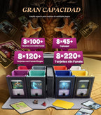 TiMOVO MTG Commander - Caja modular 11 en 1 para TCG/PTCG, color arcoíris