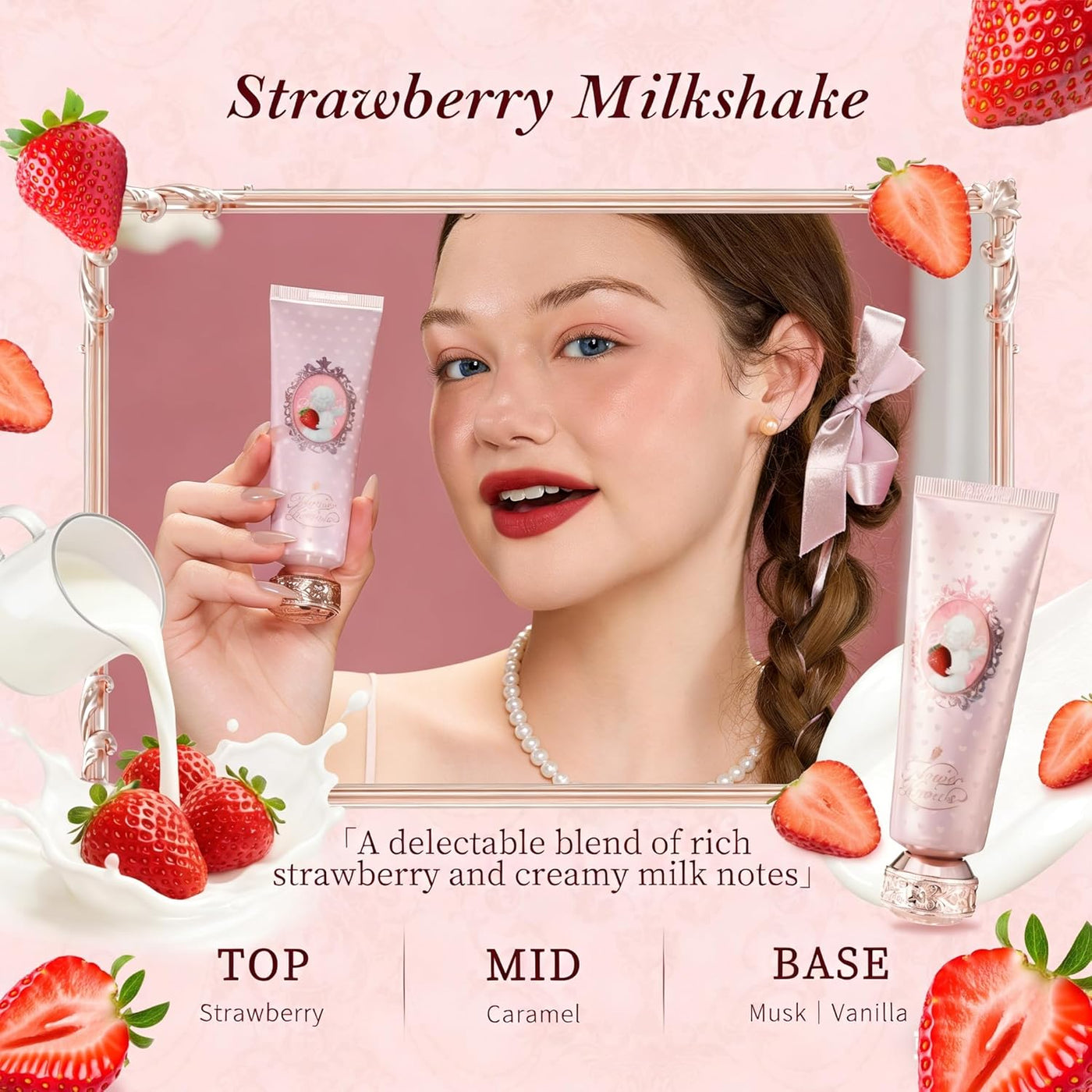 Flower Knows Caja de regalo de maquillaje Strawberry Cupid de 12 pi...