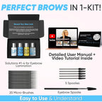 Kit de laminación de cejas Elevate The Beauty | Kit de laminación