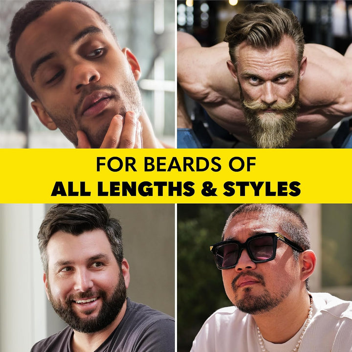 Beard Club - Cepillo de cerdas de jabalí para hombre, herramienta d...