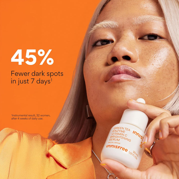 innisfree Vitamina C Rapid Radiance Set, juego coreano de cuidado d...