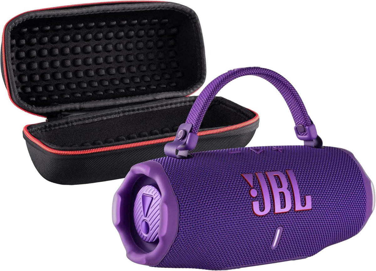 JBL Charge 6 - Altavoz Bluetooth portátil (morado) | IP68 impermeab...