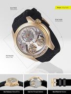 Invicta Reloj de cuarzo especial con esfera plateada para hombre 47375
