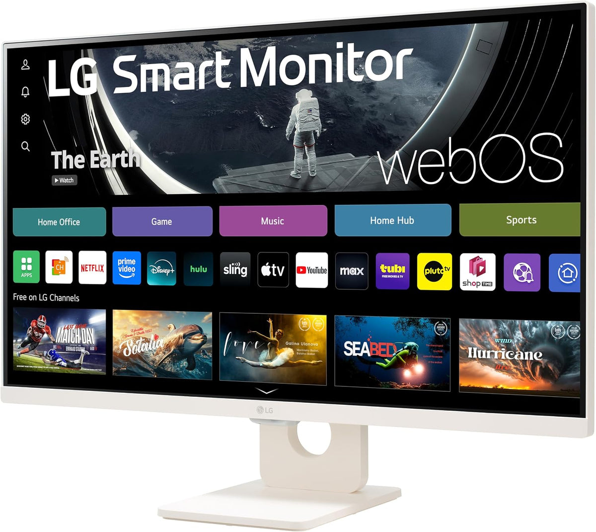 LG 27U511SA-W Monitor de computadora IPS inteligente Full HD (1920...