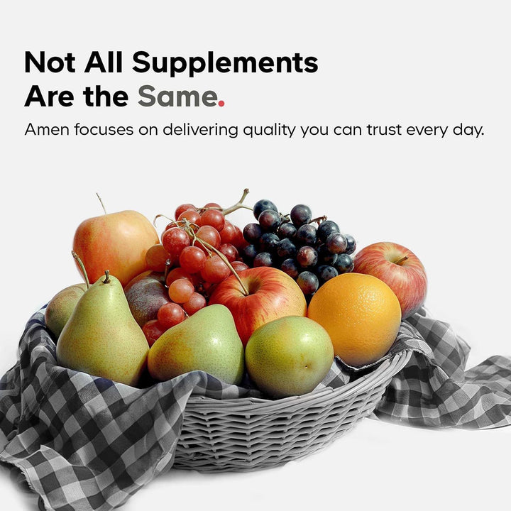Amen Paquete de vitaminas Fruits + Veggies, cápsulas multivitamínic...