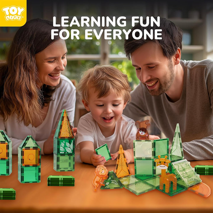 TOY Life Azulejos Magnéticos para Niños Pequeños de 3-5 Años, 38 Pi...