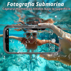 SPORTLINK - Funda impermeable para iPhone 18 Pro, 17 Pro, color negro