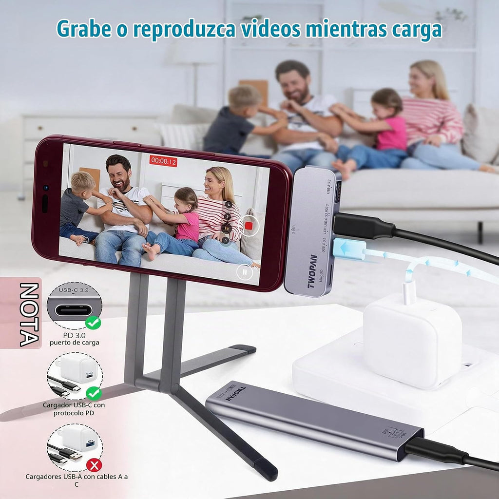 TWOPAN, TP-T10, hub USB 3.2