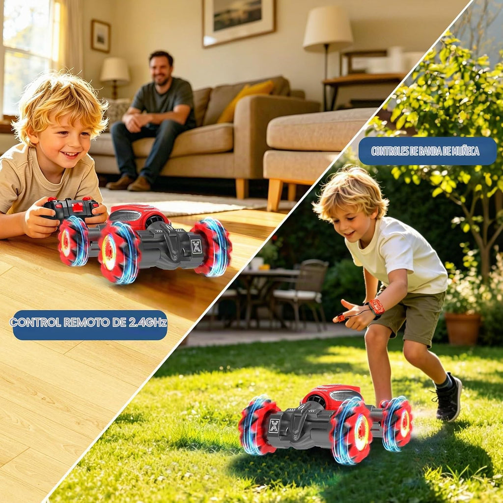 Coche de control remoto - RC Drift Car Gesture Sensing Toy Boy Edad 6-8-12
