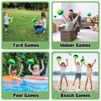 Juego de pelota adhesiva para lanzar y atrapar, juguetes al aire libre para