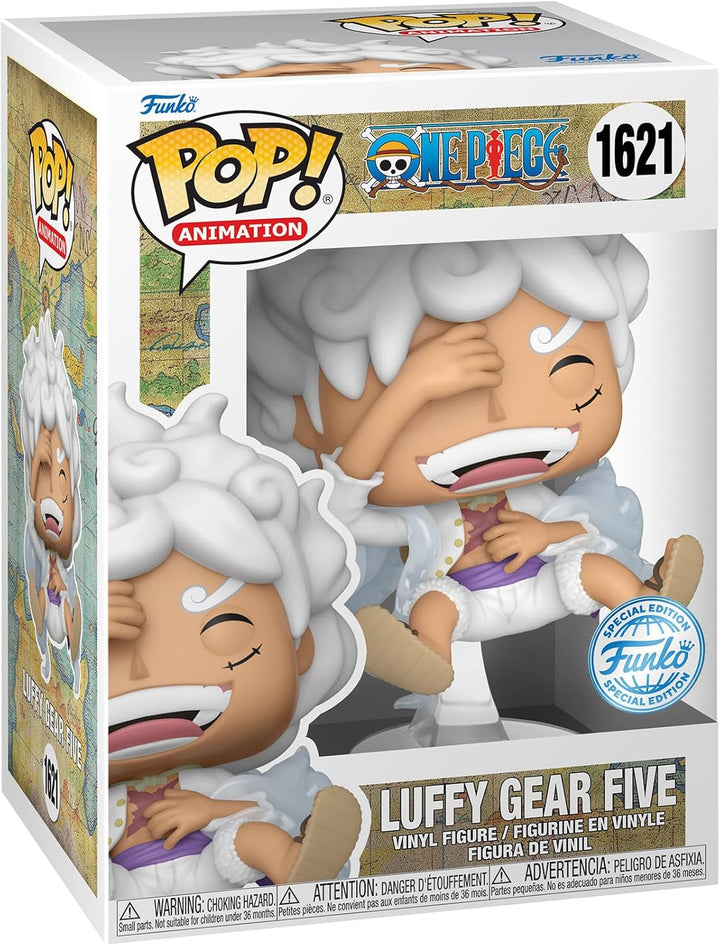 Funko Pop! One Piece: Luffy Gear Five 1621 Edición Especial con Adh...