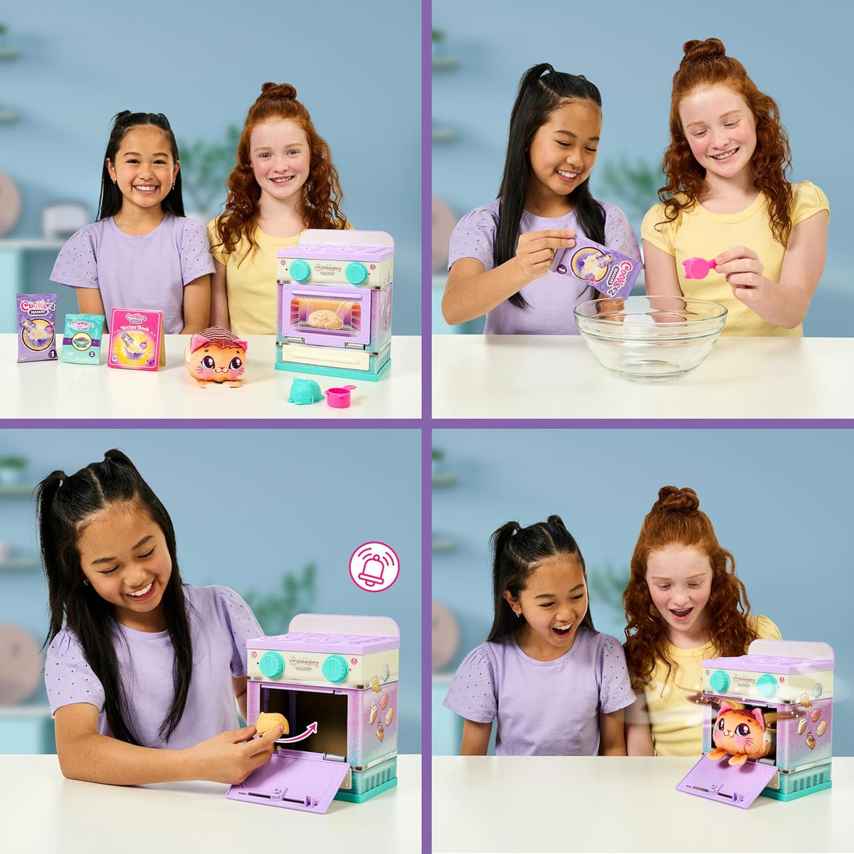 Cookeez Makery Horno Lil Bakez mezcla la masa y haz una