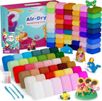 Air Dry Clay 90 Colors, Modeling Clay para Kids, DIY Magic Clay