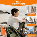 RoamWiFi 4G LTE - Enrutador de punto de acceso móvil WiFi, punto de...