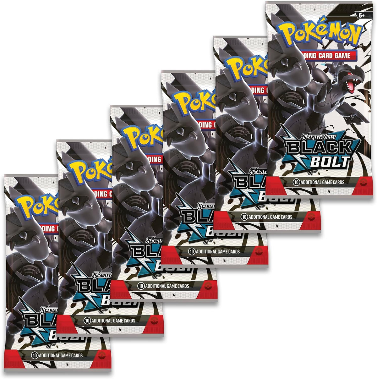 Pokémon TCG Escarlata y Violeta 10.5 Black Bolt Paquete de Refuerzo de Booster Bundle Set