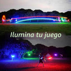 TOSY Flying Disc - 16 Million Colors RGB o 36 LEDs, Extremely Bright, Smart Modes, Camping Essentials para Teens/Kids/Adults/Men/Boys/Girls, Auto Light Up, Rechargeable, Waterproof, 175g