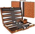 ropoda 18in Backgammon Sets para Adults y Kid, Classic Board Strategy Game