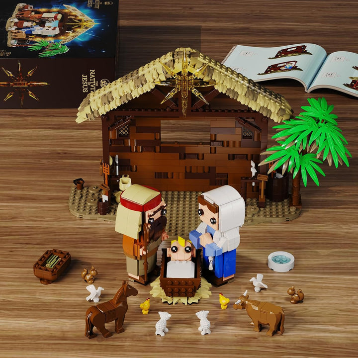 Jesus Building Block Set The Nativity SetCompatible