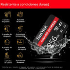 SanDisk Tarjeta microSD Express de 256 GB