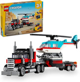 LEGO Creator 31146 - Camión de cama plana 3 en 1 con