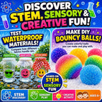 Science Experiment Kit para Kids 6-12, STEM Chemistry Set con Volcano