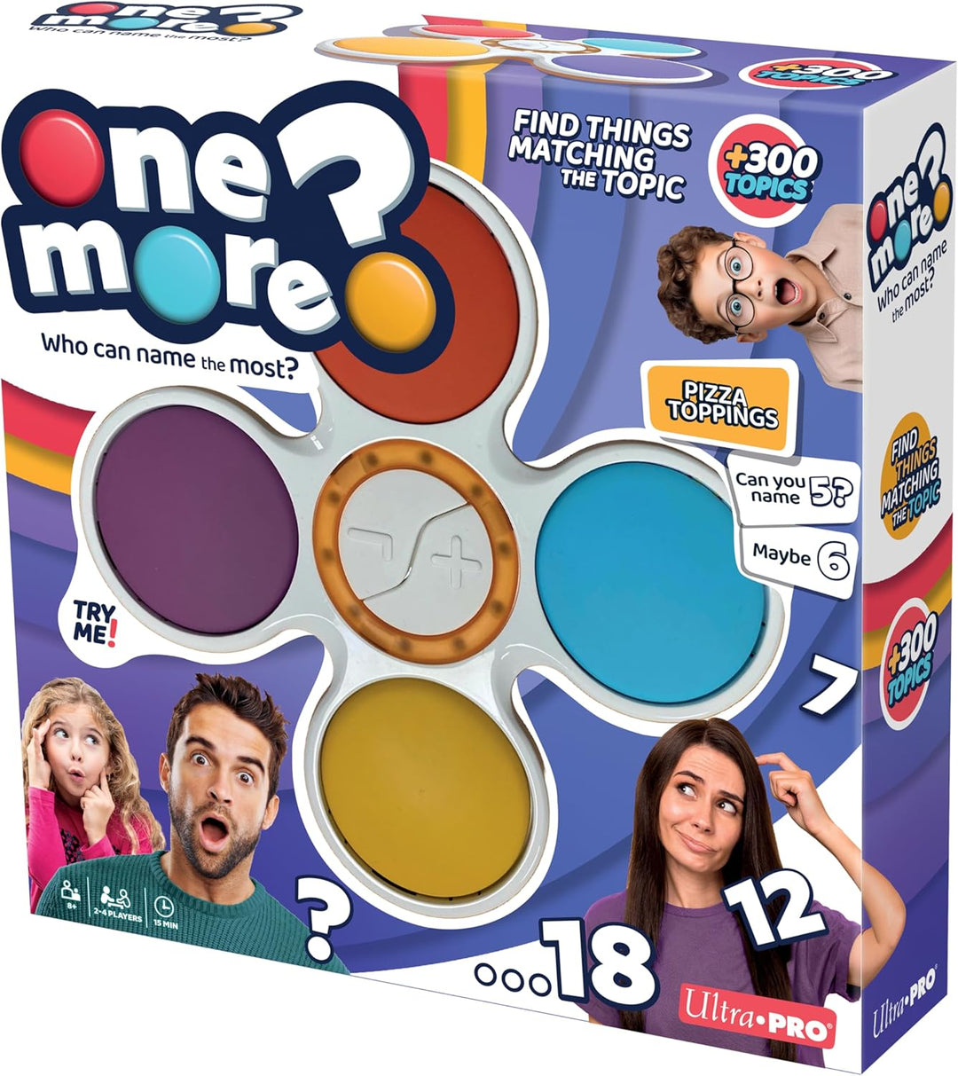 Ultra PRO - ¿Uno más? ¿Quién puede nombrar el más? Desafío de 2-4 j...