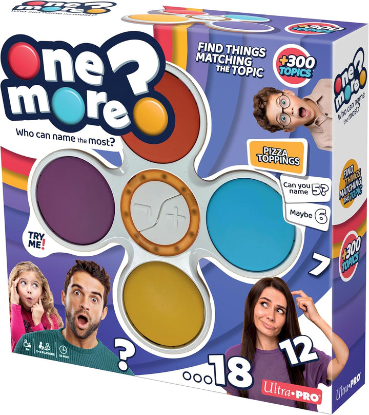 Ultra PRO - ¿Uno más? ¿Quién puede nombrar el más? Desafío de 2-4 j...