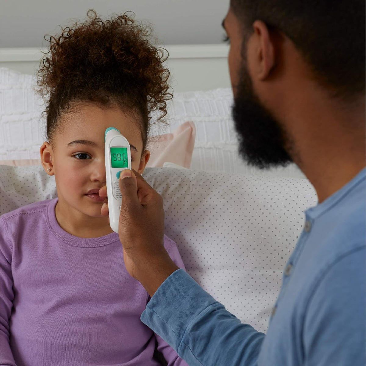 Braun Termómetro digital TempleSwipe con guía de temperatura codificada por