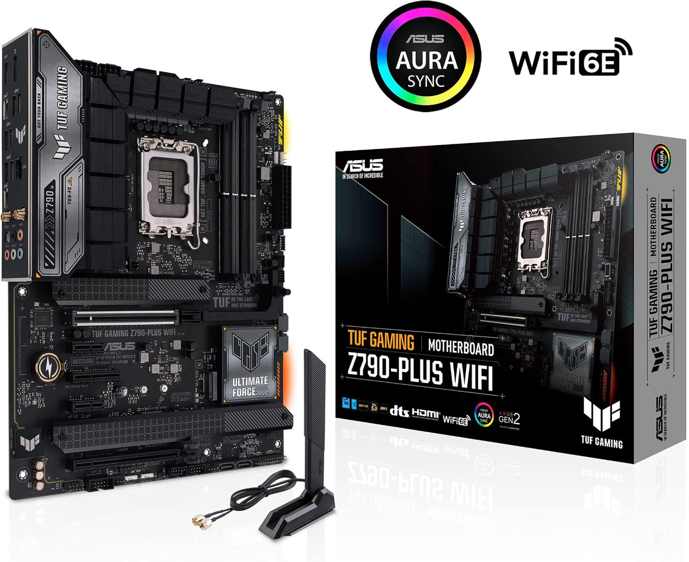 ASUS TUF Gaming Z790-Plus WiFi LGA 1700 (Intel 14ª, 12ª y 13ª gener...