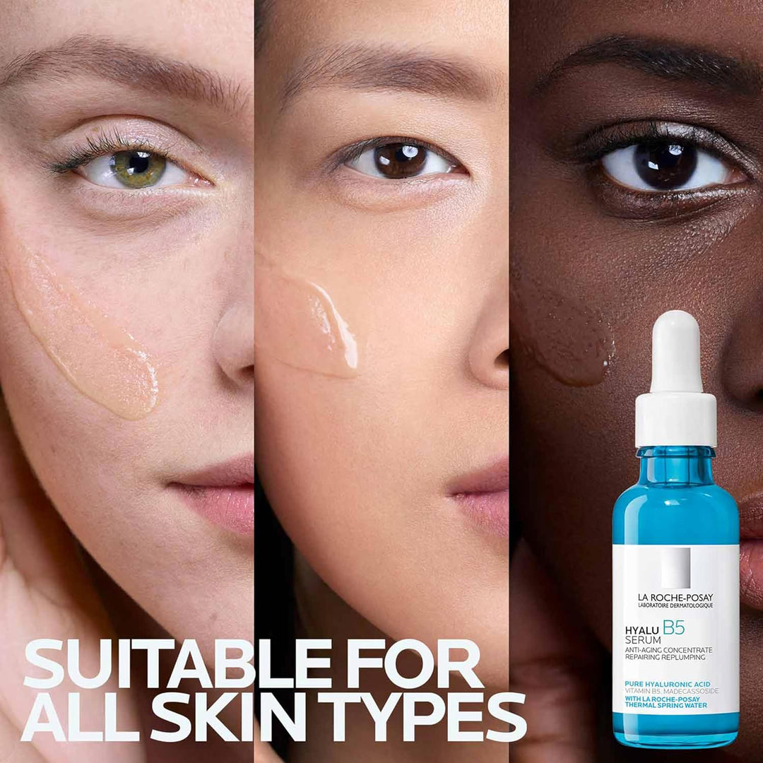 La Roche-Posay Hyalu B5 Pure Hyaluronic Acid Serum for Face, Vitami...