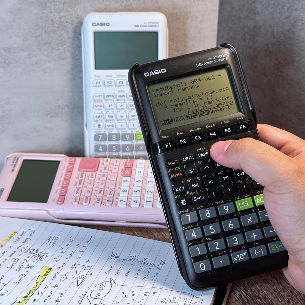 Casio fx-9750GIII - Calculadora gráfica, programación de pitones