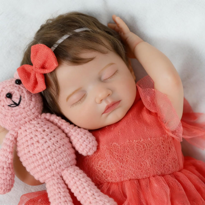 SCOM Muñecas Bebé Reborn Niña de 20 Pulgadas, Recién Nacida Realist...