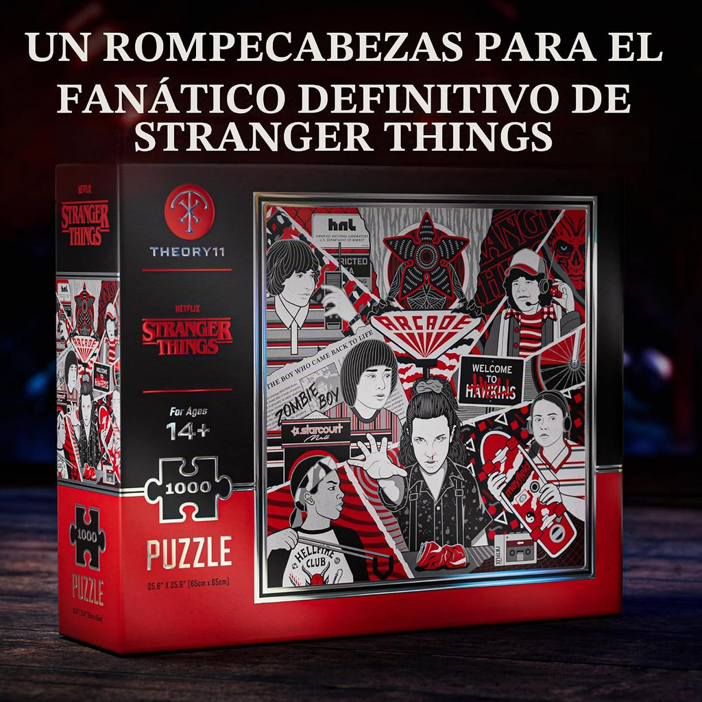 theory11 Stranger Things - Rompecabezas de 1000 piezas