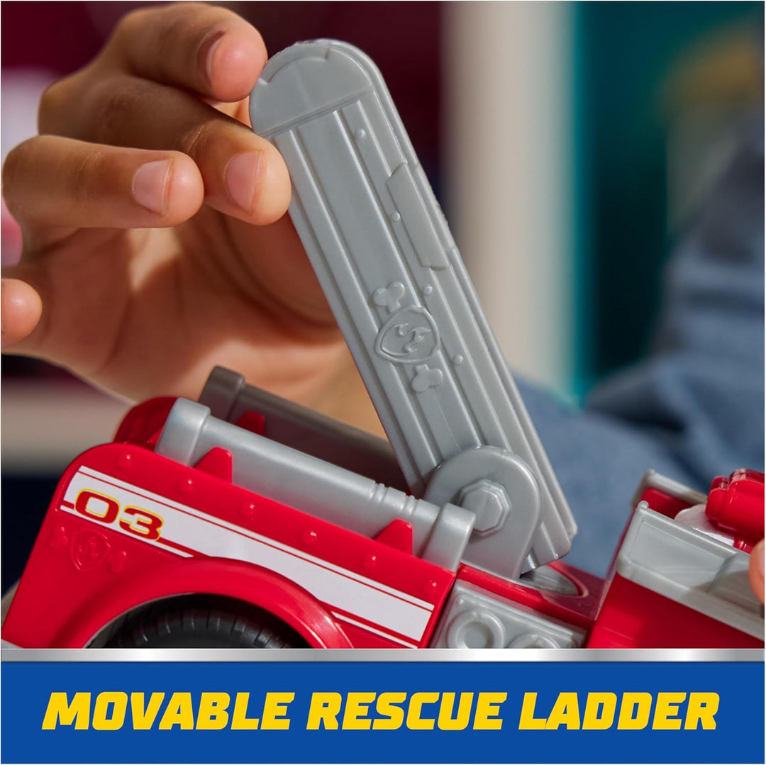 PAW Patrol, Marshall\u2019s Firetruck - Vehículo de juguete con fig...