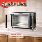 Gourmia Horno tostador - Capacidad de 6 rebanadas, pantalla digital, acero