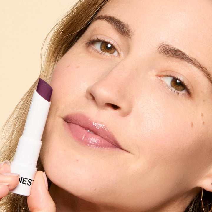 Bálsamo labial Honest Beauty tintado, melón de verano, vegano, más...