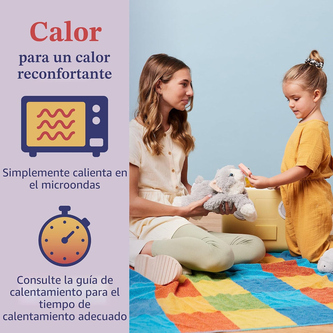 warmies Animales de Peluche Calentables en Microondas y con Peso, G...