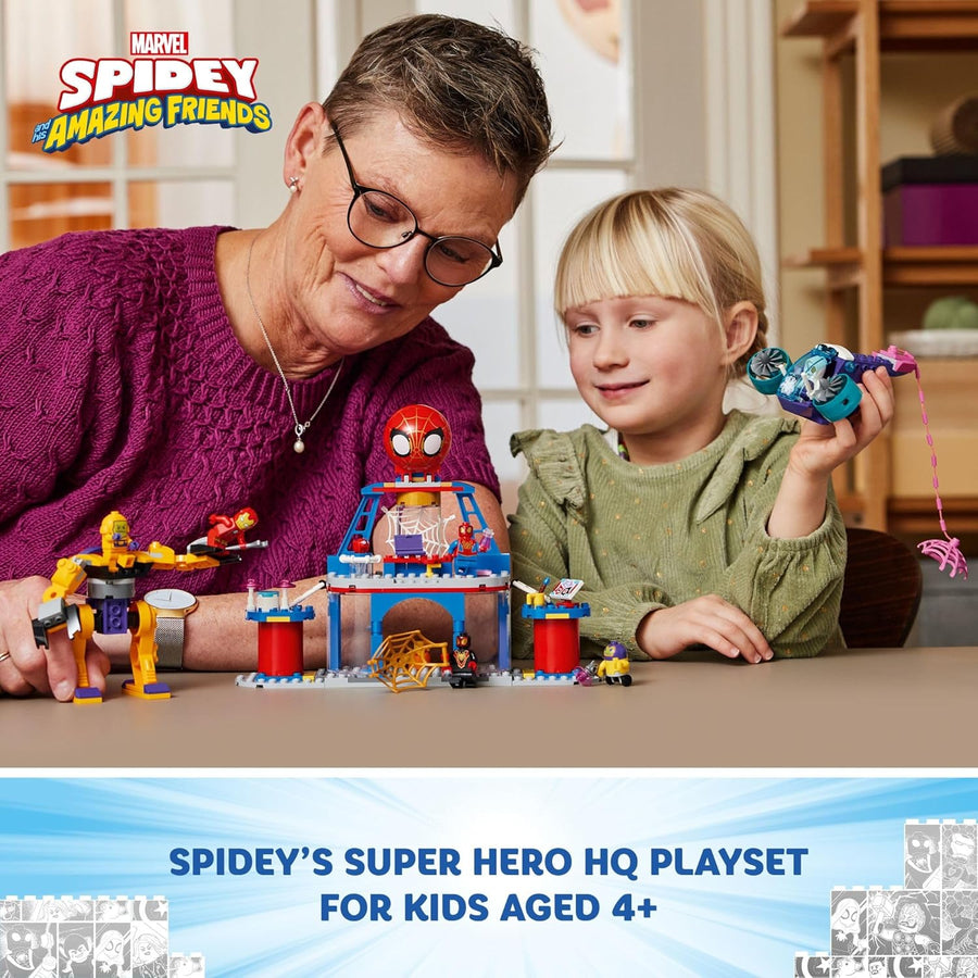 LEGO Marvel Team Spidey Web Spinner Headquarters juguete
