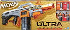 Nerf Ultra Select - Lanzador totalmente motorizado, disparo para distancia o precisión, incluye cargadores y dardos, juegos y juguetes al aire libre, lanzadores automáticos eléctricos de espuma de
