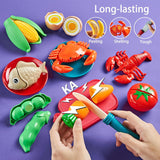 Comida de juego de simulación para la cocina de los niños