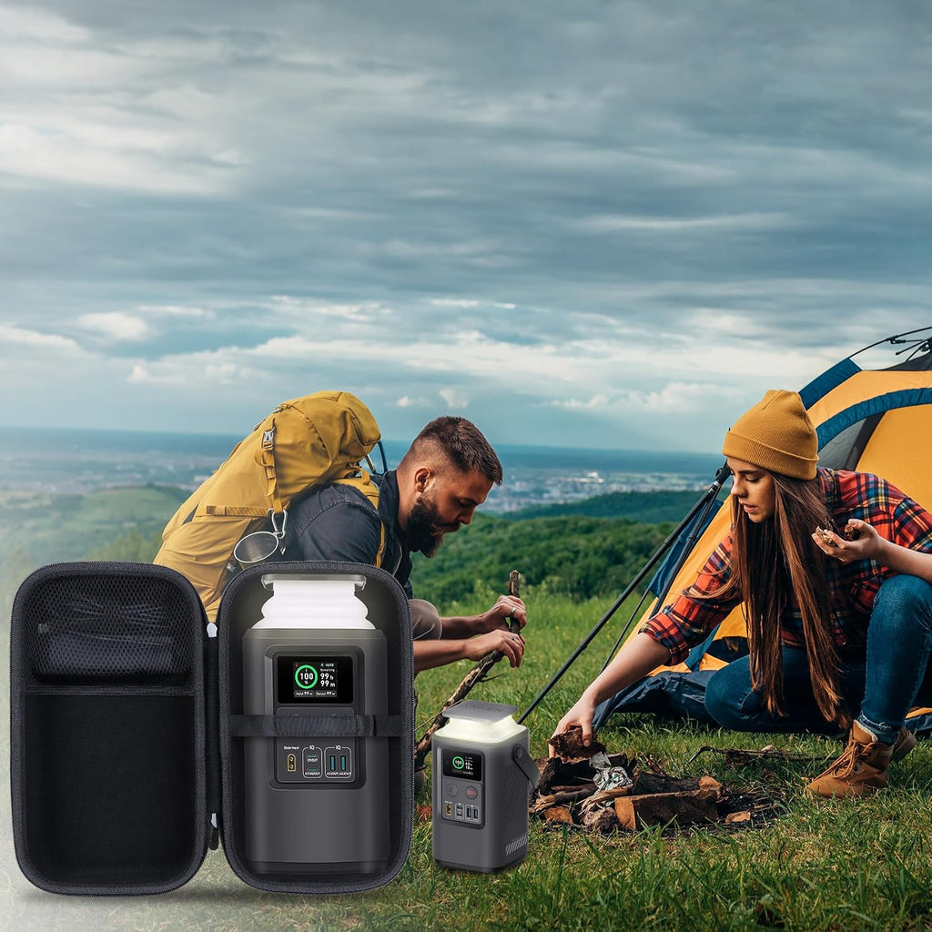 Lebakort Funda de almacenamiento compatible con la estación de energía Anker 548, Estuche negro